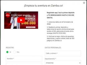 Registrarse en Zamba