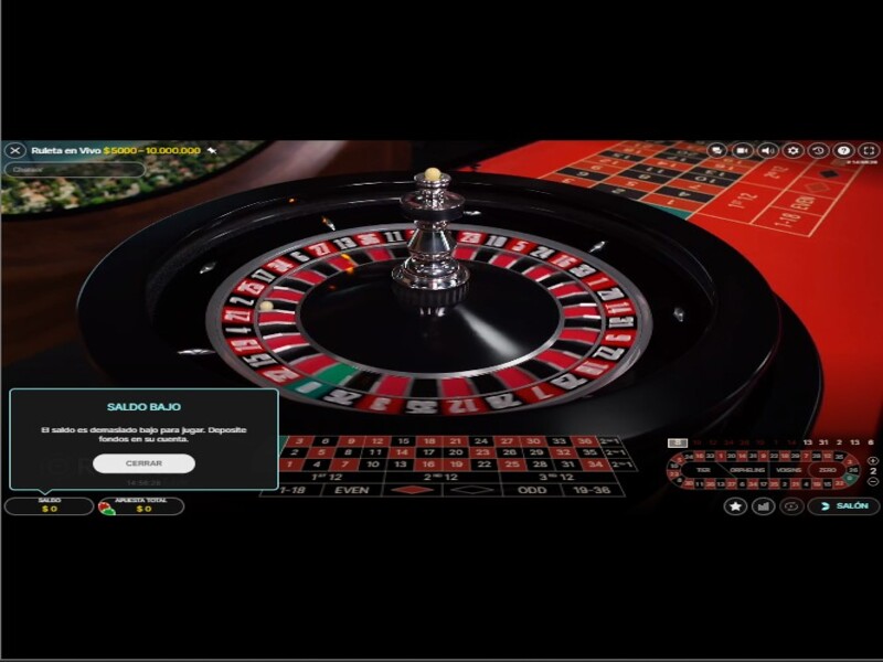 Reglas de la ruleta en vivo del casino online Zamba