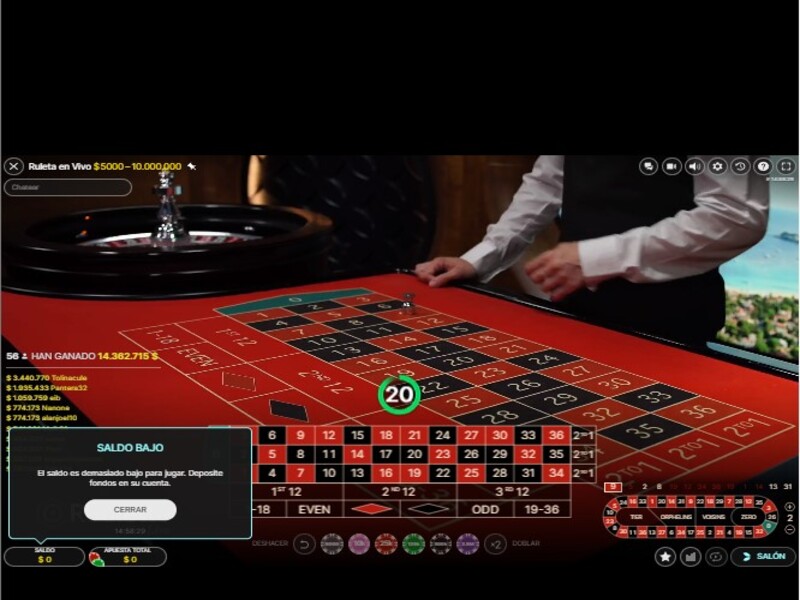 Estrategias para jugar a la ruleta en vivo de Zamba