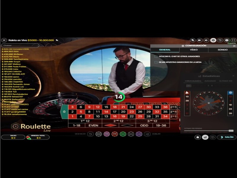 Jugar ruleta en vivo en la app o sitio móvil de Zamba