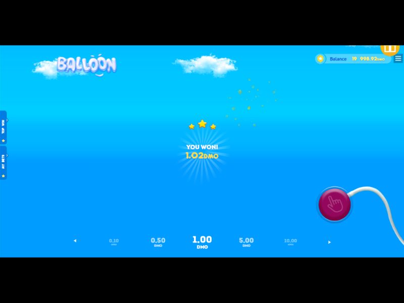 Besonderheiten des Online-Spiels Balloon