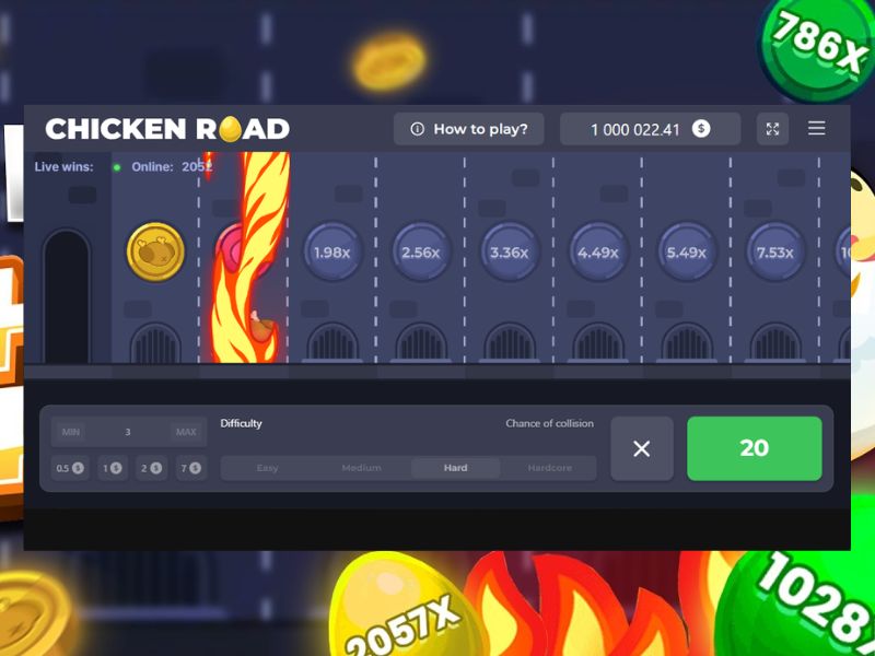 Gioca gratis a Chicken Road