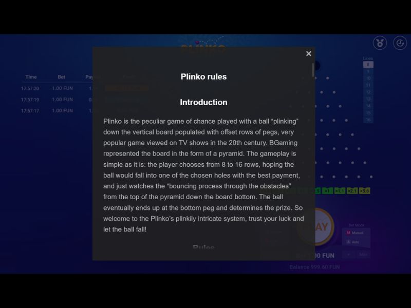 Cómo descargar Plinko en línea