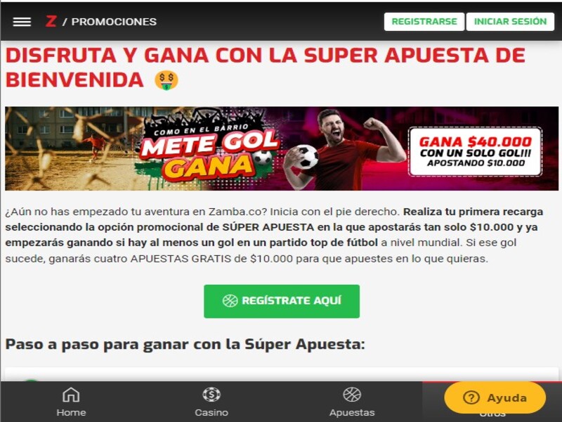  Zamba app de apuestas y casino