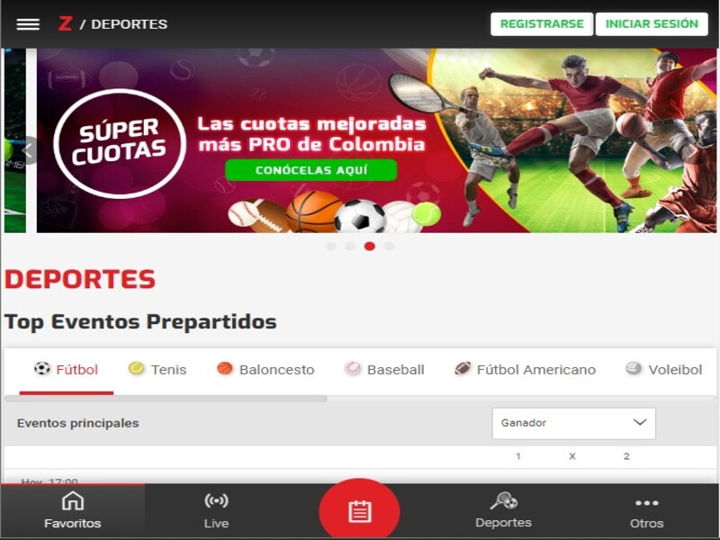 Lo que ofrece la app de Zamba online