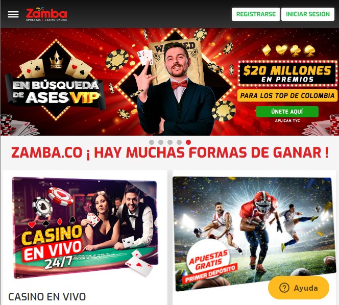 Promos de apuestas Zamba